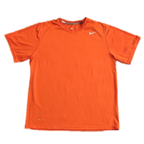 3/$20 Nike Dri-Fit Orange Athletic T-shirt - Picture 1 of 7